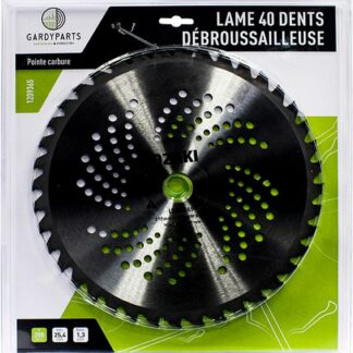 Lame pour débroussailleuse 40 dents 255x25.4mm