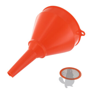 Entonnoir en plastique avec filtre 145mm
